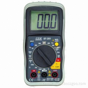 High-Performance Digital Multimeter with 2000-count LCD